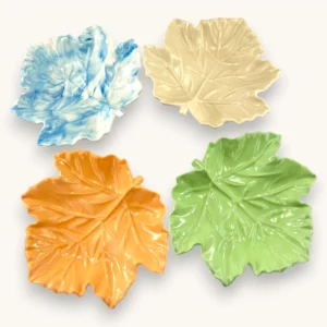 Decorative Plate - Leaf Design