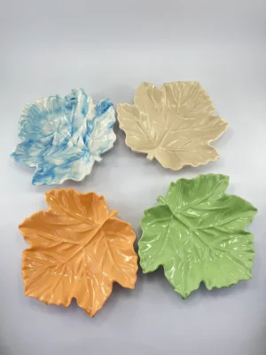 Decorative Plate - Leaf Design