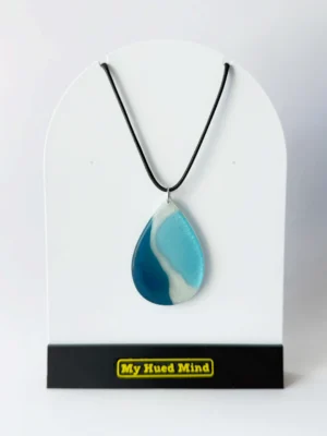 Ocean Drift Teardrop Necklace