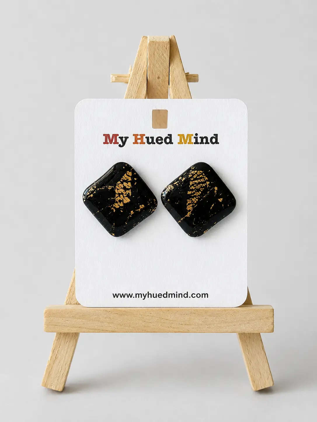 black-gold-marble-statement-stud-earrings